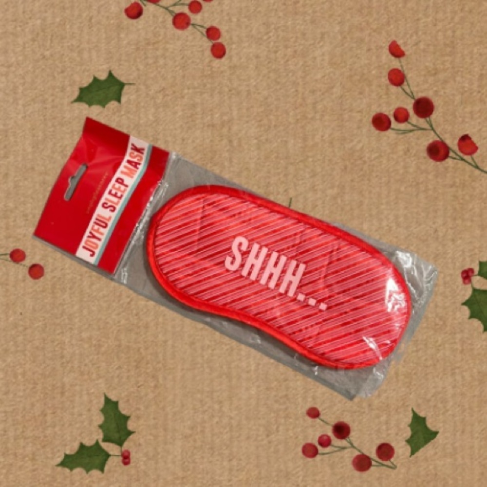 Shhh Red Sleep Mask